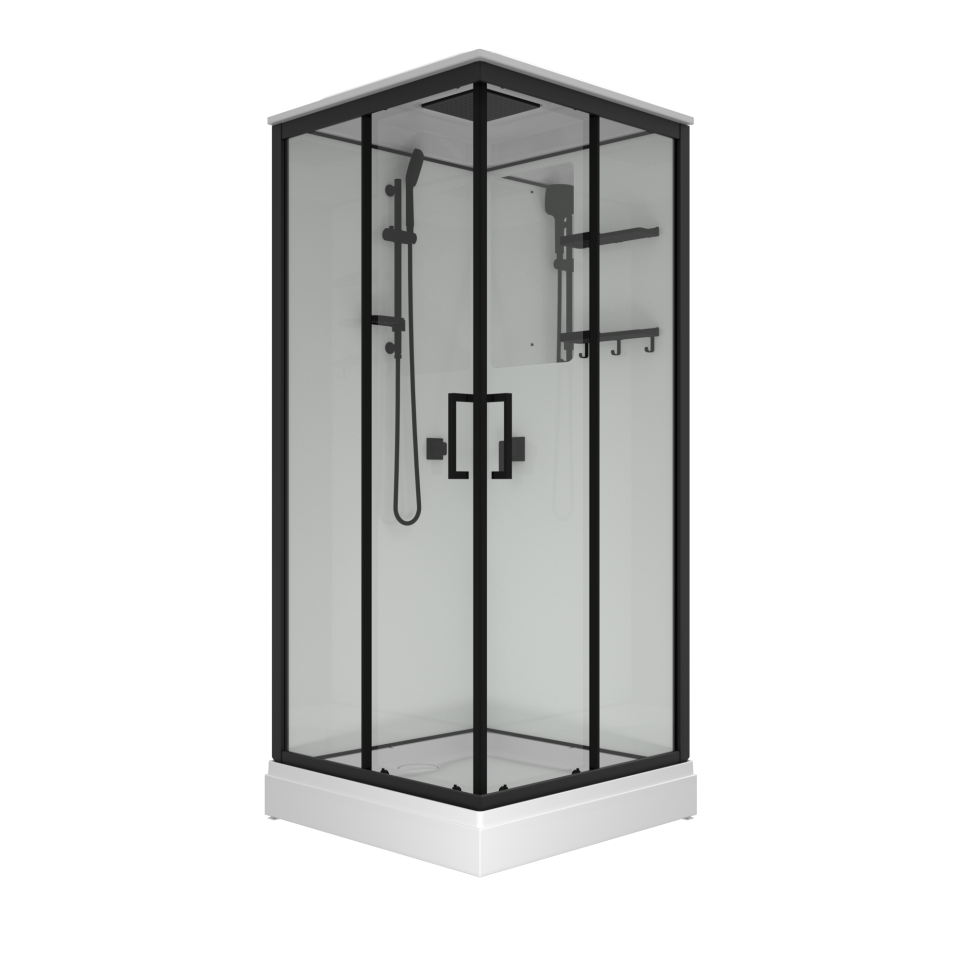 Душевая кабина Triton Рич-Блэк М4 90*90 А