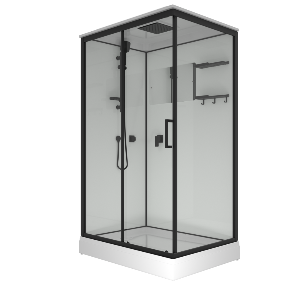 Душевая кабина Triton Рич-Блэк М5 120*90 А