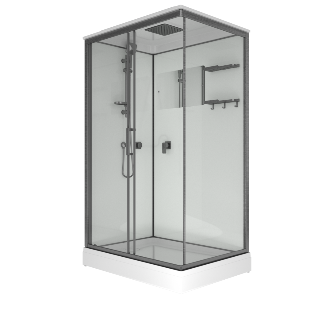 Душевая кабина Triton Рич-Графит М5 120*90 А
