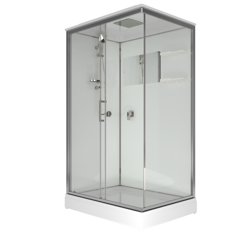 Душевая кабина Triton Рич-Хром М5 120*90 А