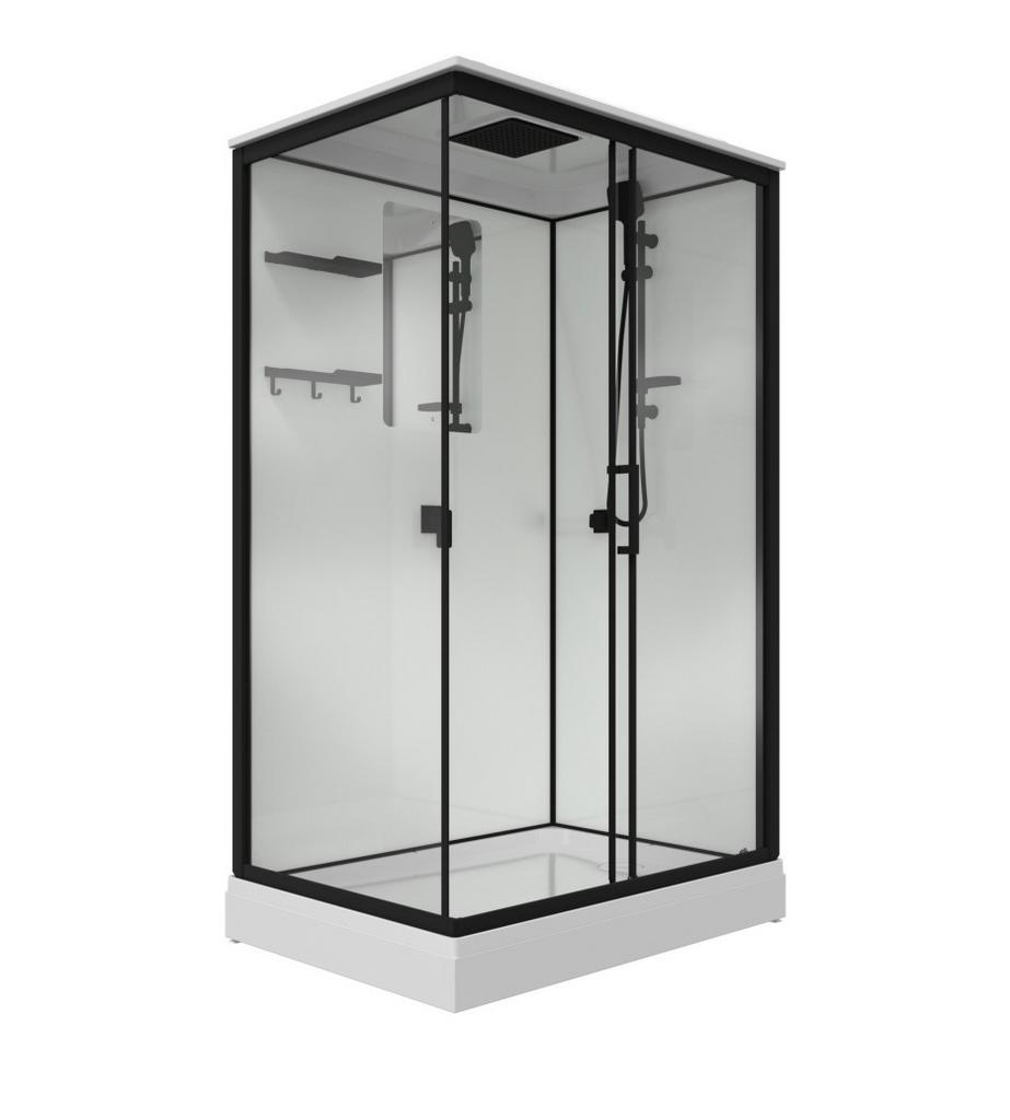 Душевая кабина Triton Рич-Блэк М5 120*90 А Правая