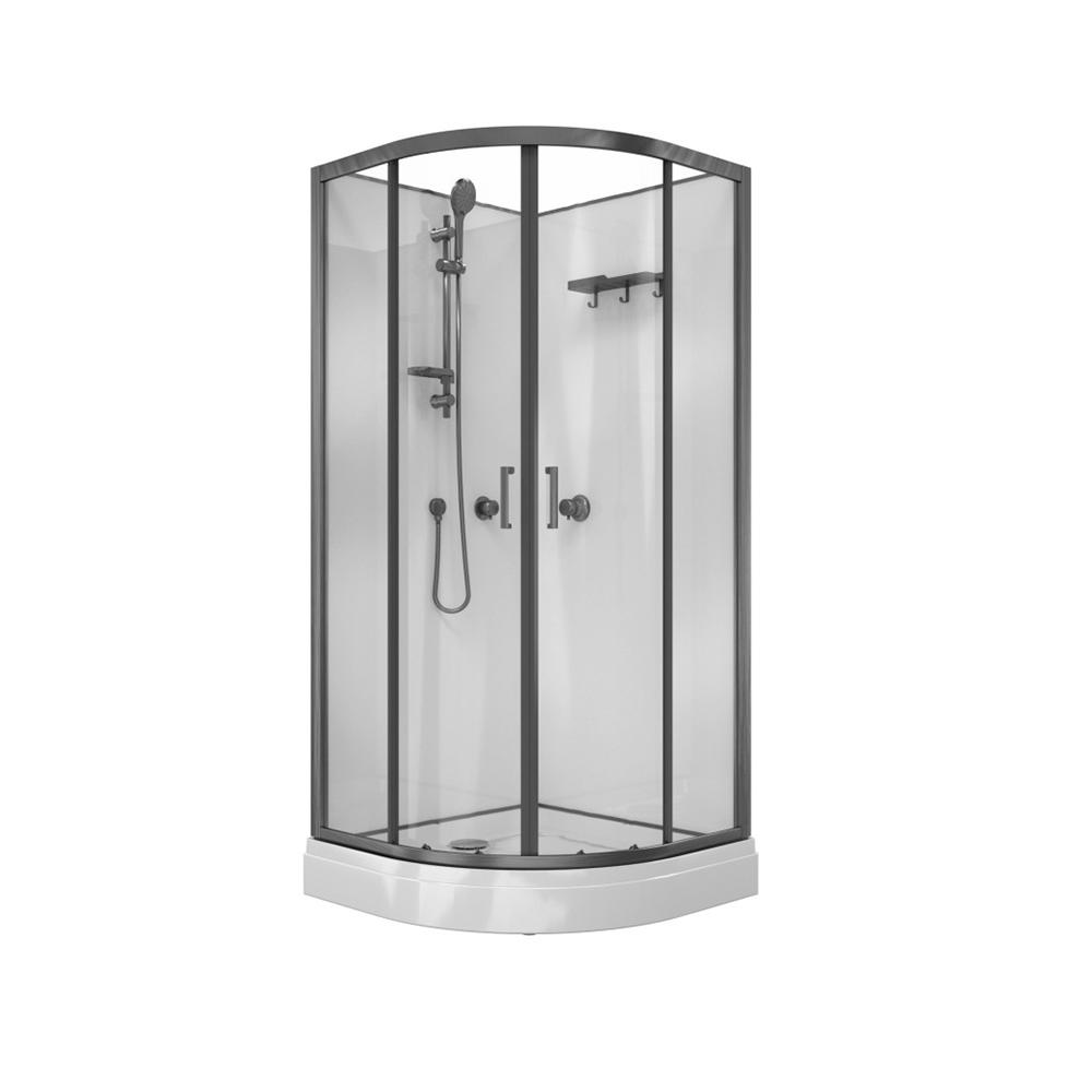 Душевая кабина Triton Прайм-Графит М3 90*90А без крыши