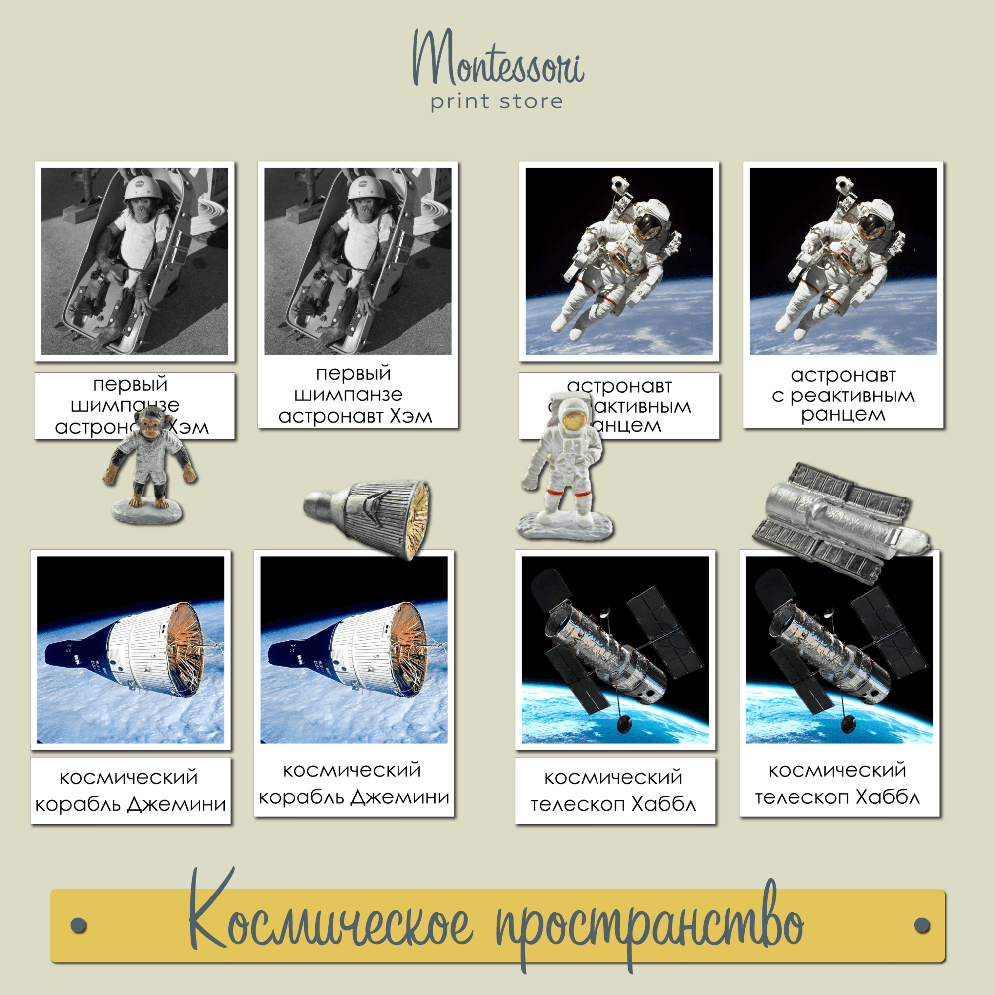 ЧТЕНИЕ С КЛАССИФИКАЦИЕЙ - КОСМИЧЕСКОЕ ПРОСТРАНСТВО (SAFARI Ltd) МОНТЕССОРИ КУПИТЬ И СКАЧАТЬ