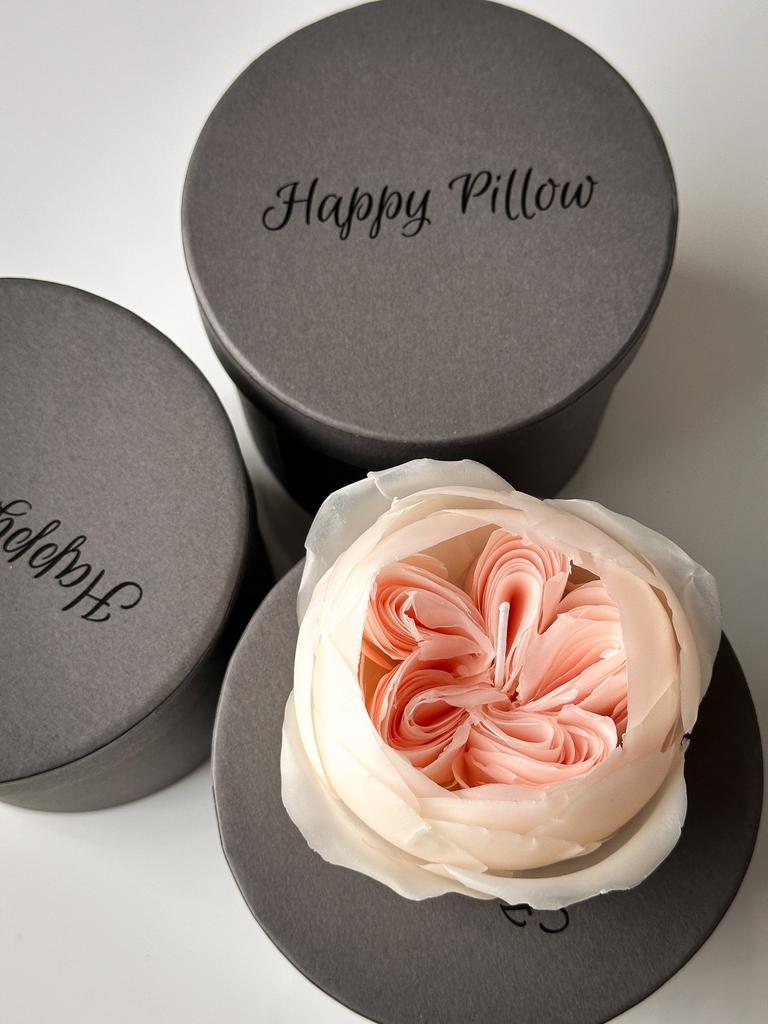 Интерьерная свеча "Роза", цвет персик