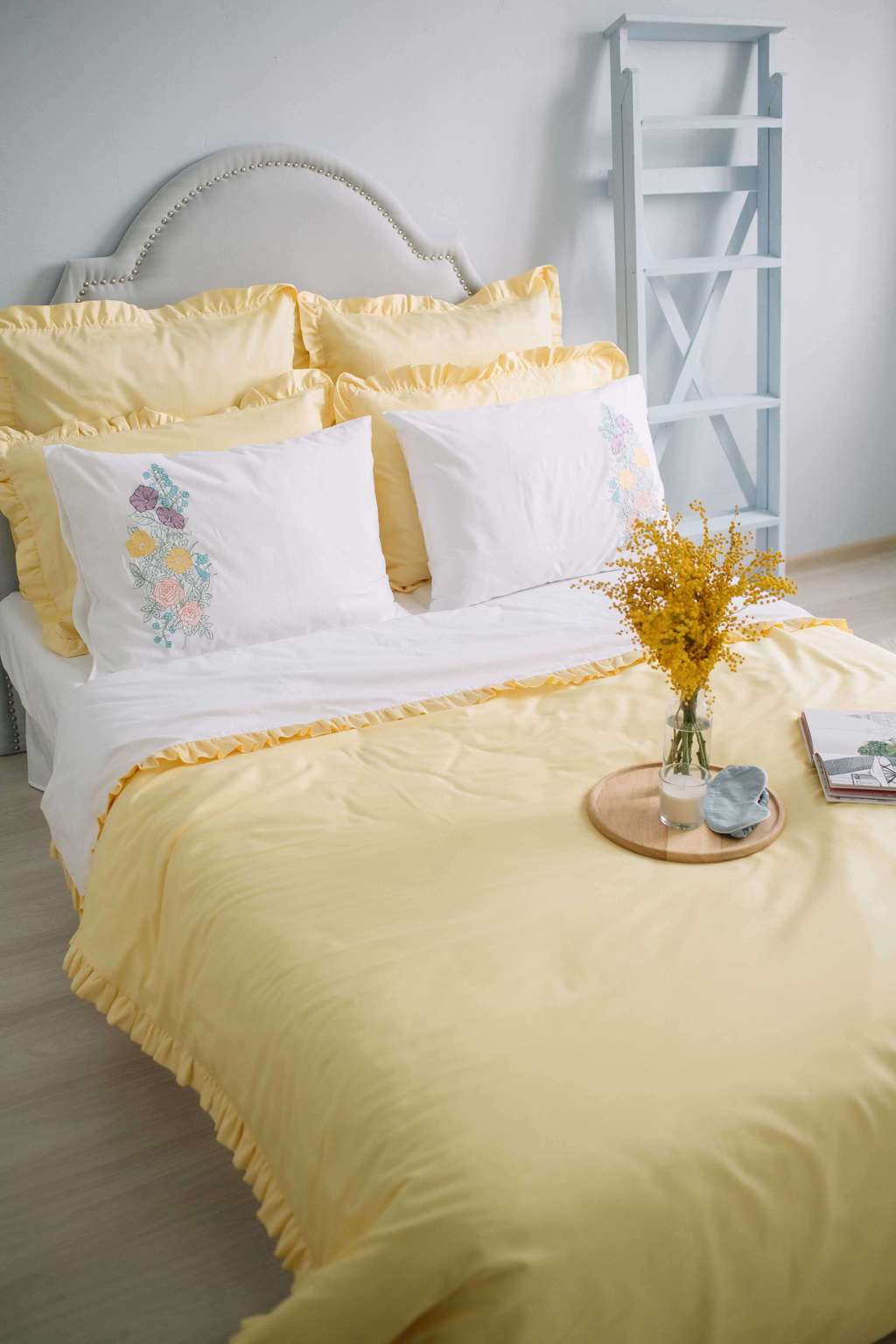 Комплект постельного белья "Montpellier" цвет жёлтый