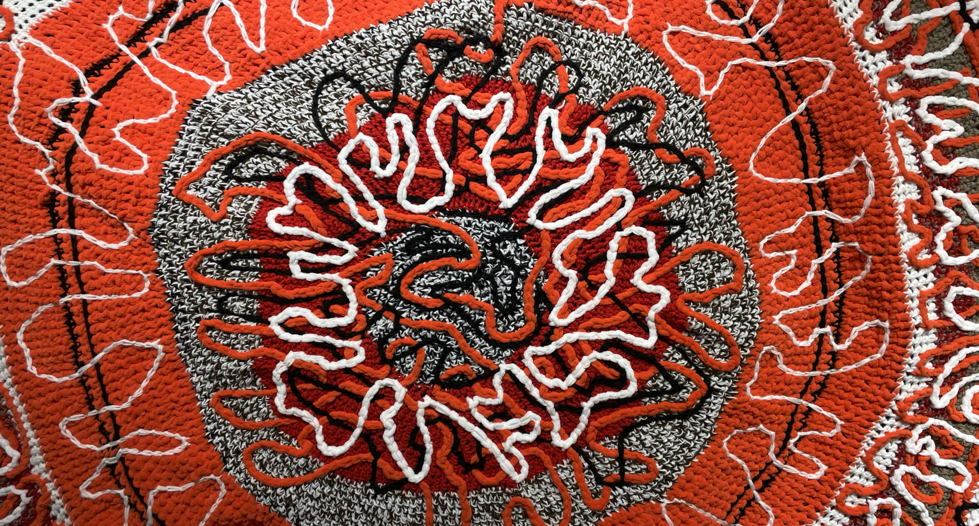 Ковер "Птица-письмо" АНАСТАСИЯ ВЕПРЕВА