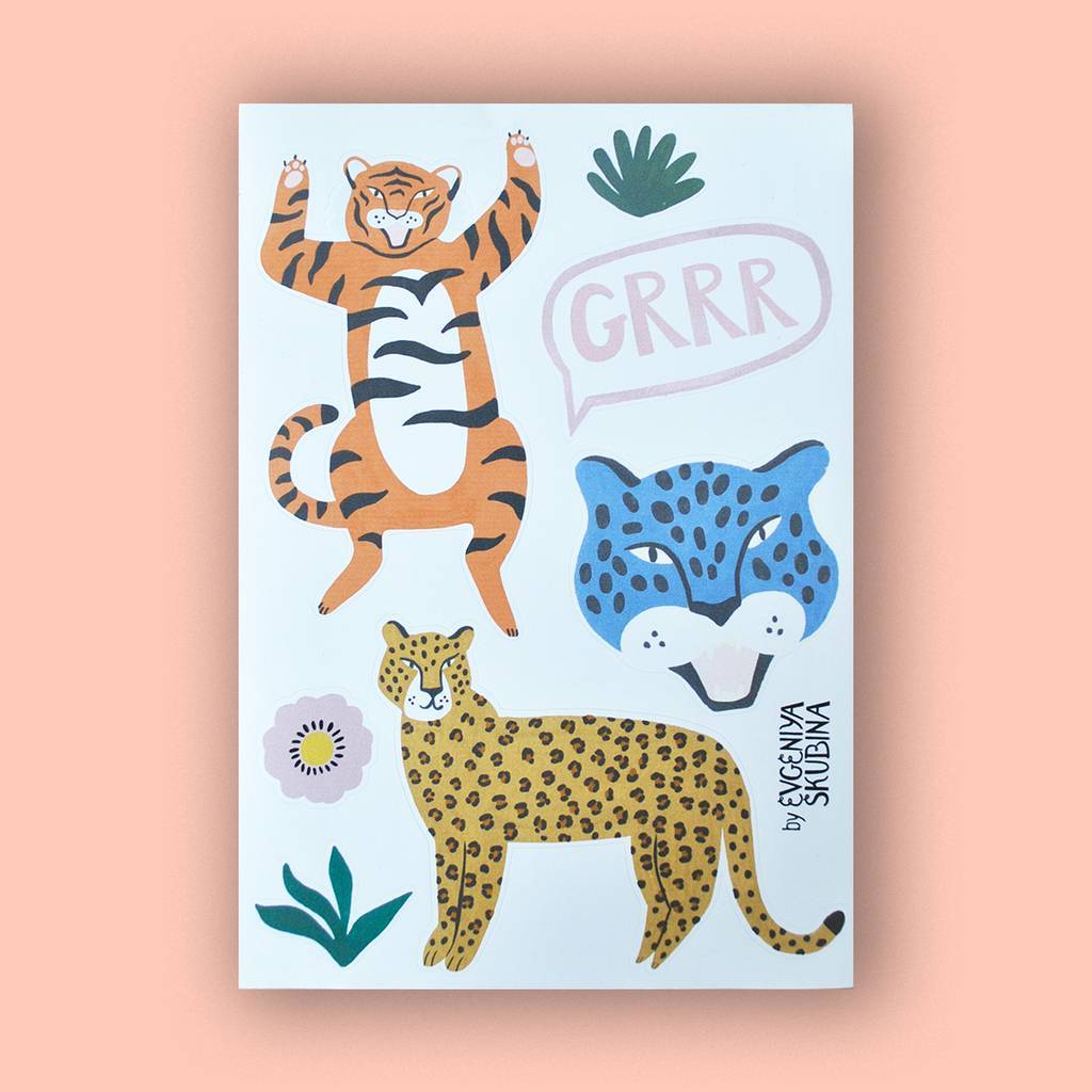 СТИКЕРПАК С КОШКАМИ №1