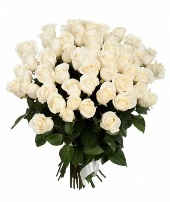 Букет "51 белая роза"