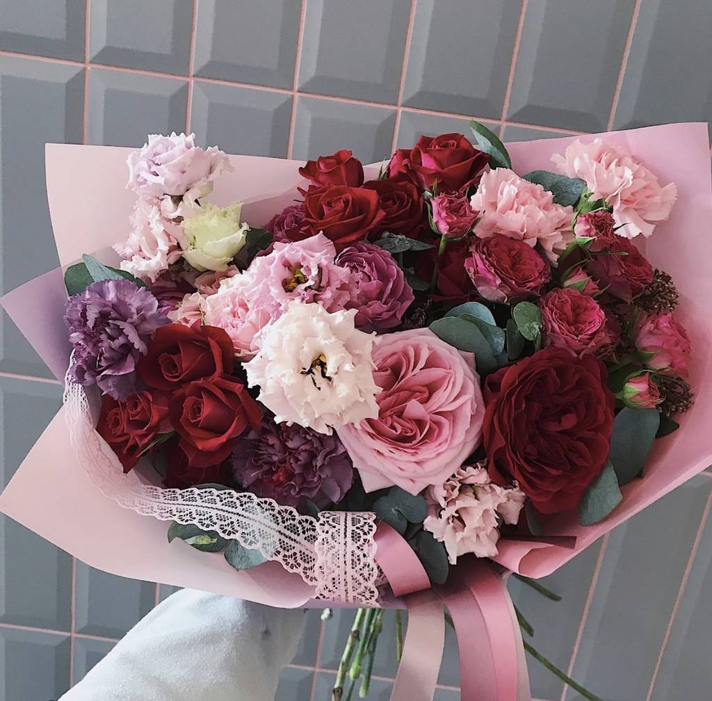 Букет "Винный - невинный"