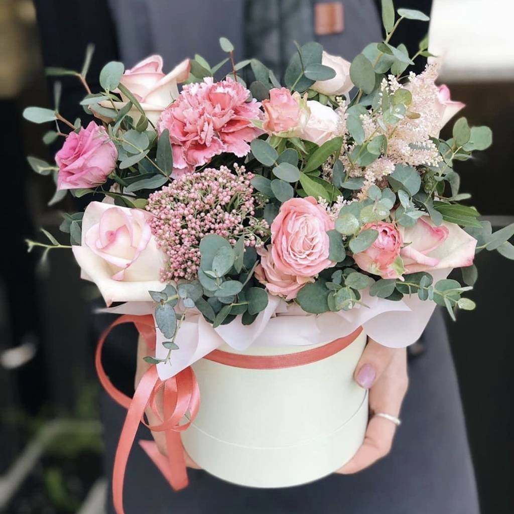 Шляпная коробка "Летят журавли"