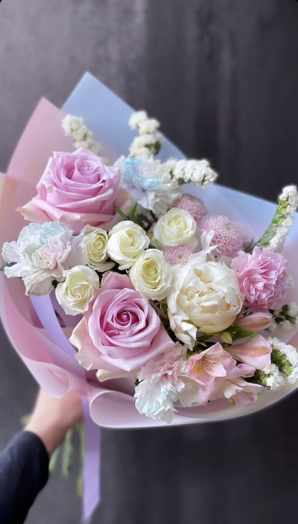 Букет «Радуга после дождя»