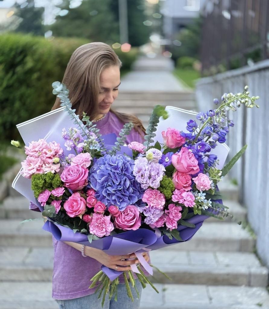 Букет «Blue marine»