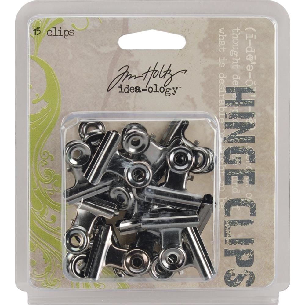 Зажимы Idea-Ology Metal Hinge Clips 1" 15/Pkg