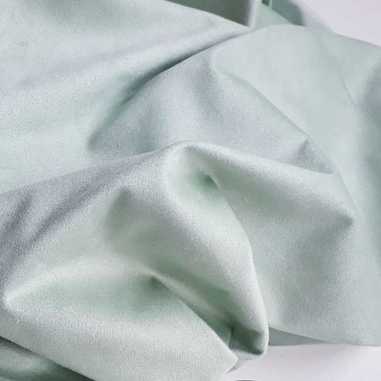 Замша двусторонняя Цвет Мята 35*50