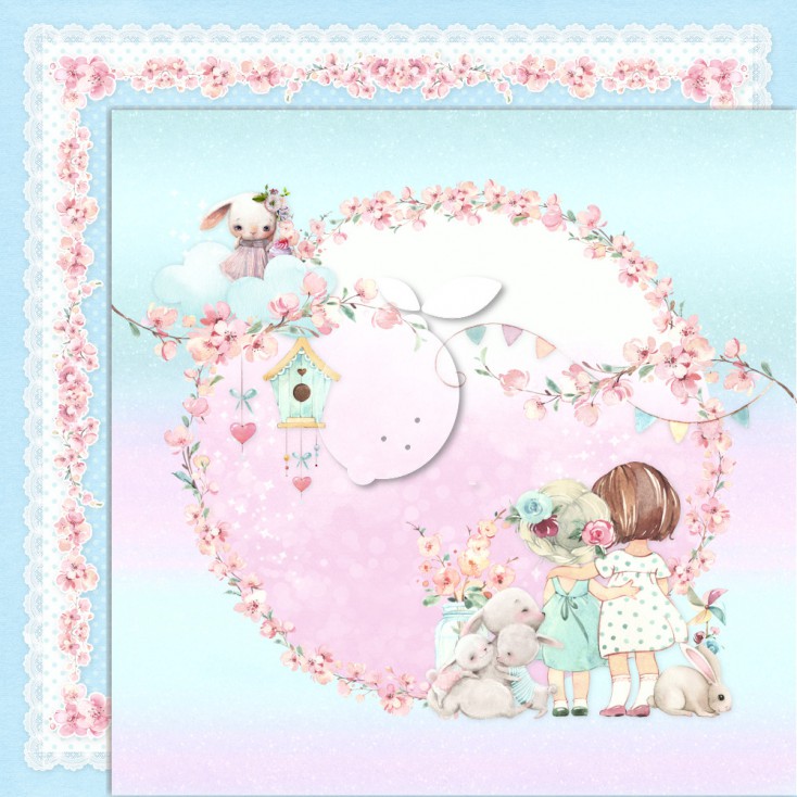 Лист бумаги Girl's Little World 03