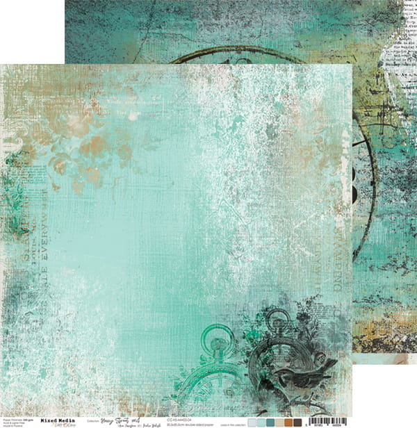 Лист бумаги двусторонний HAZY STREET - 04 Craft o'clock