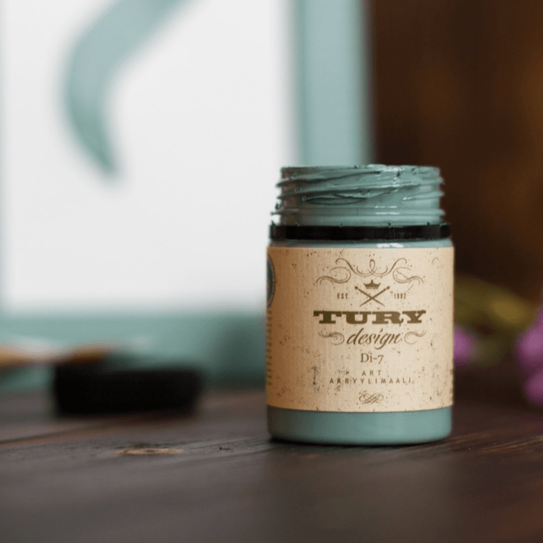 Краска акриловая Aturi Design DI-7  Голубая сосна 21-36