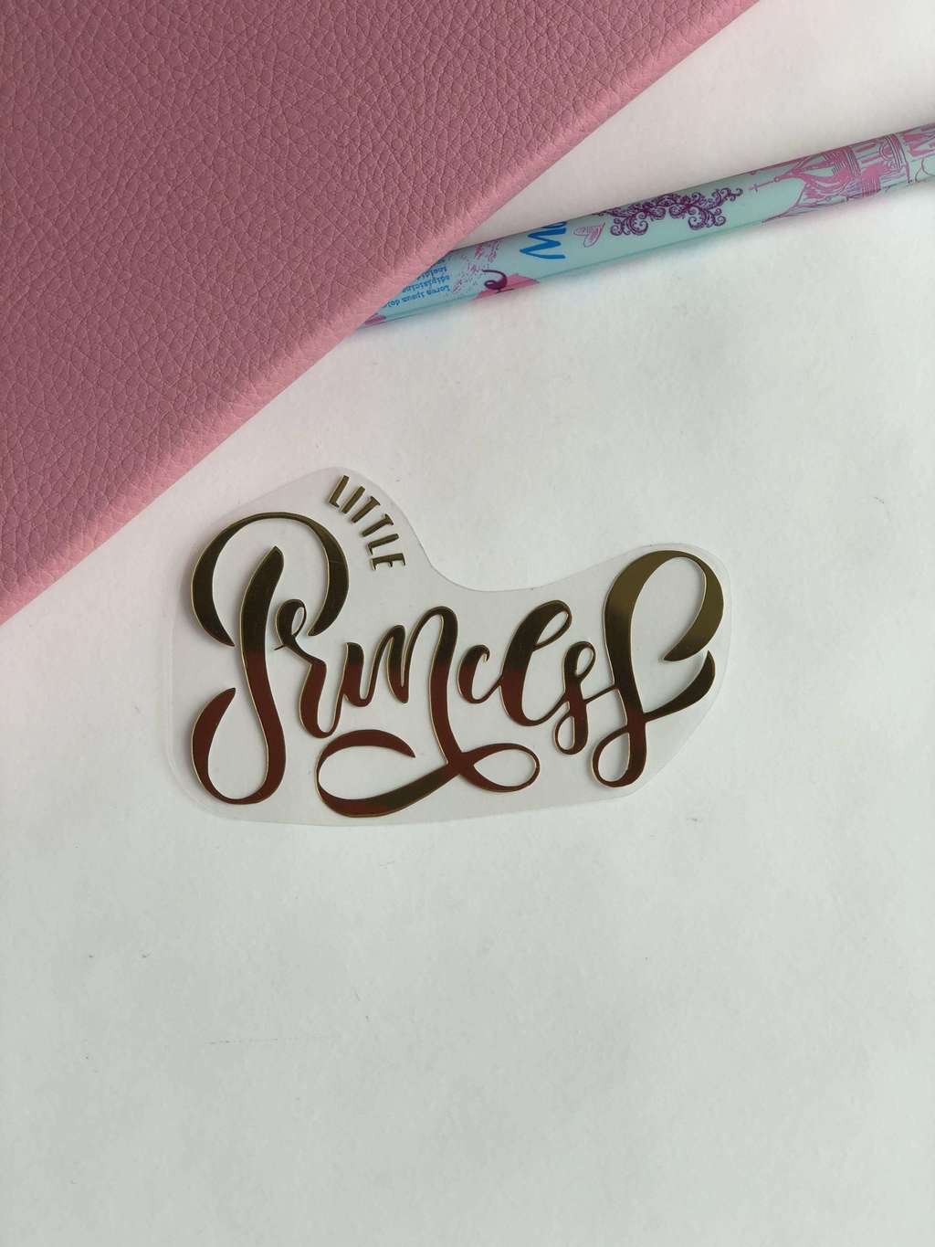 Термотрансферная наклейка “Little Princess”#2