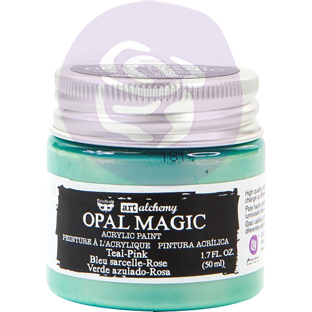 Акриловая краска TEAL-PINK Finnabair Opal Magic Art Alchemy 1,7 Fl Oz