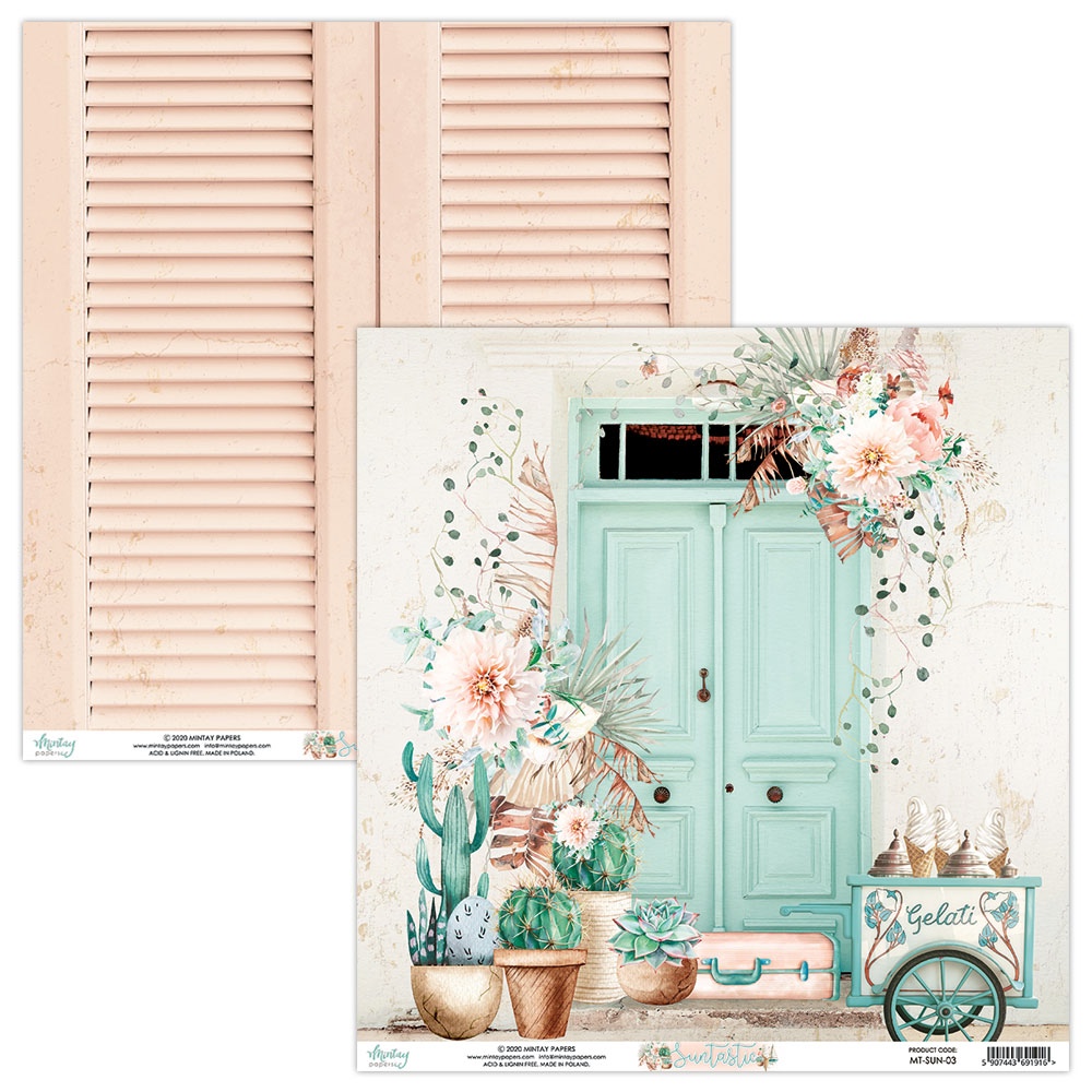 Лист двусторонней бумаги Mintay paper Suntastics 03 (9)