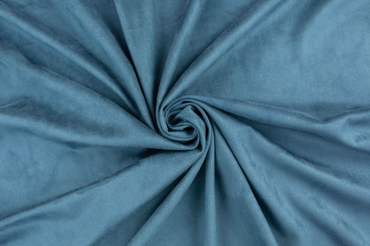 Замша двусторонняя Цвет морская волна 35*50