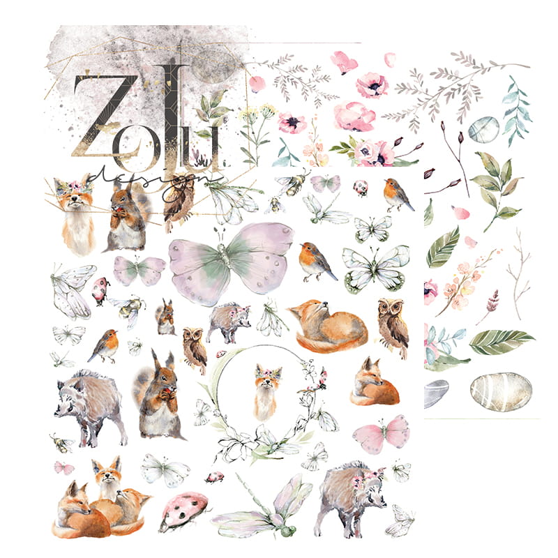 Лист двусторонний Zoya Design - 30,5*30,5 (12)