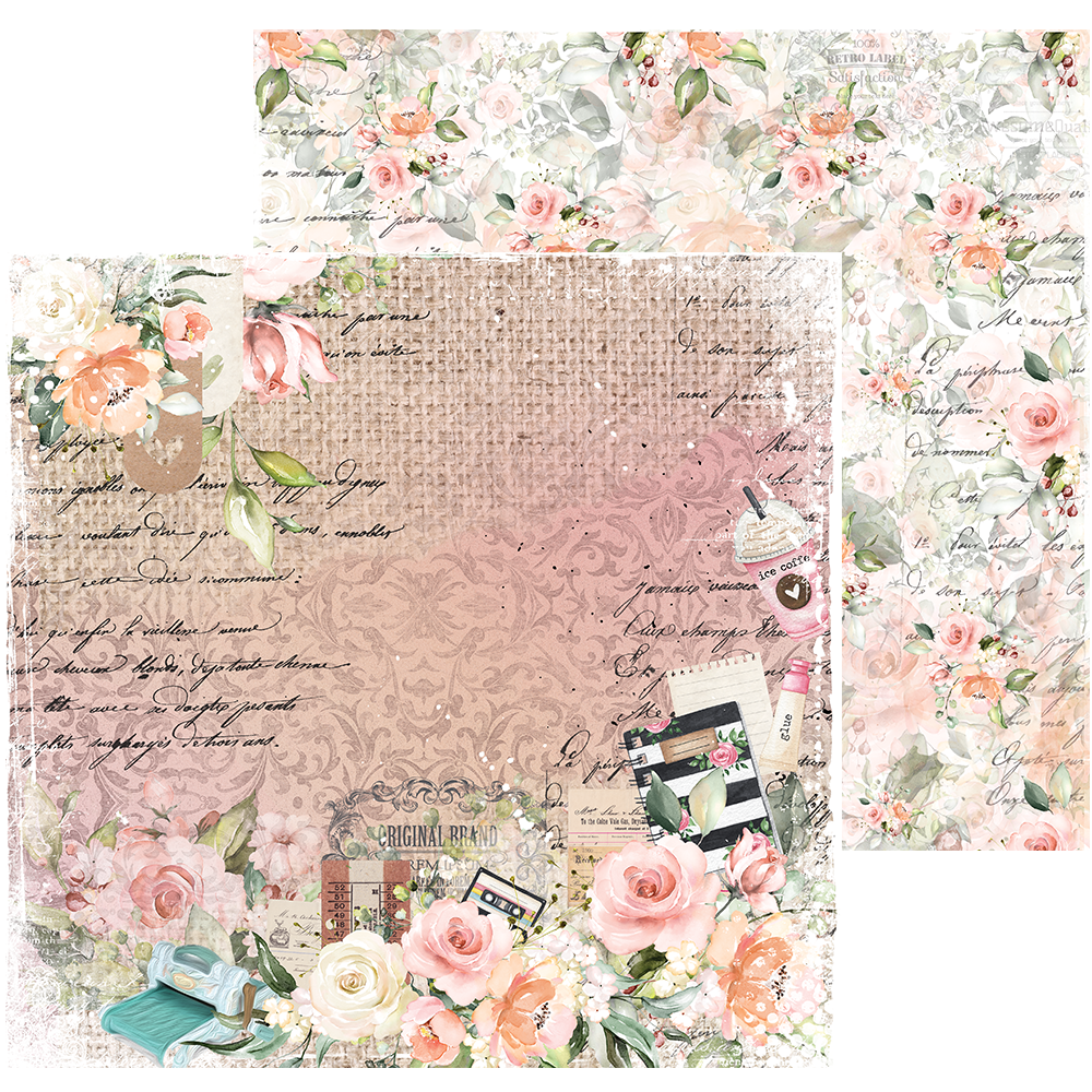 Лист двусторонний Zoya Design - Vintage Craft - 06- 30,5*30,5 (11)