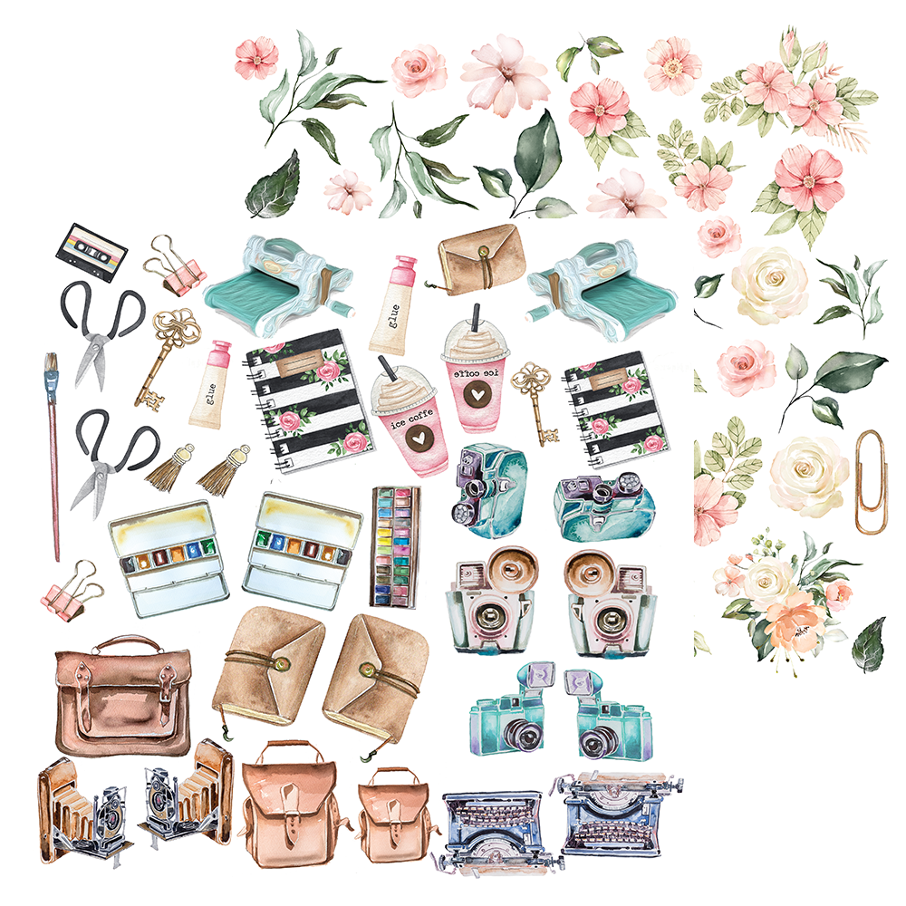 Лист двусторонний Zoya Design - Vintage Craft - 08- 30,5*30,5 (11)