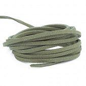 Замшевый шнур 3мм зеленый