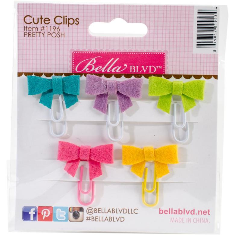 Набор декоративных скрепок Bella BLVD #1196