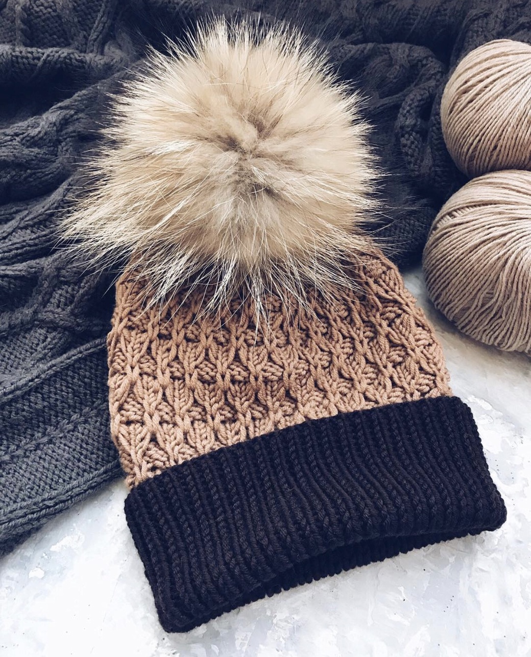 Шапка #cloudberry_hat