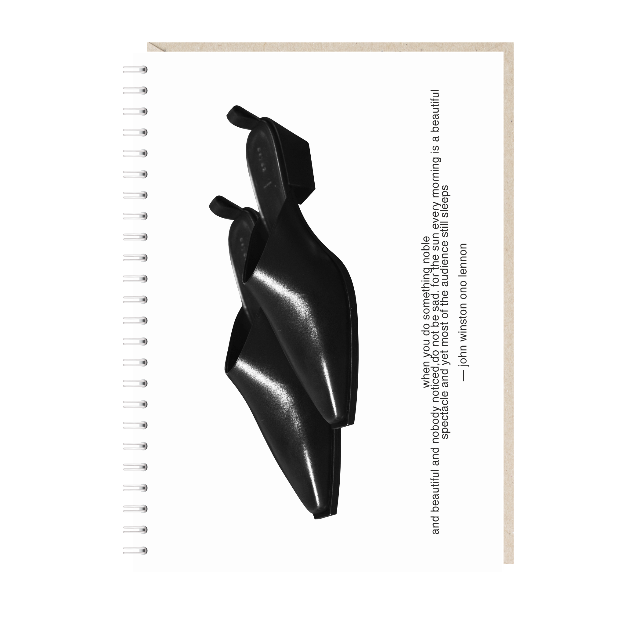 блокнот "если вы делаете что-то прекрасное и возвышенное, а этого никто не замечает - не расстраивайтесь: солнце каждое утро устраивает прекрасное зрелище"