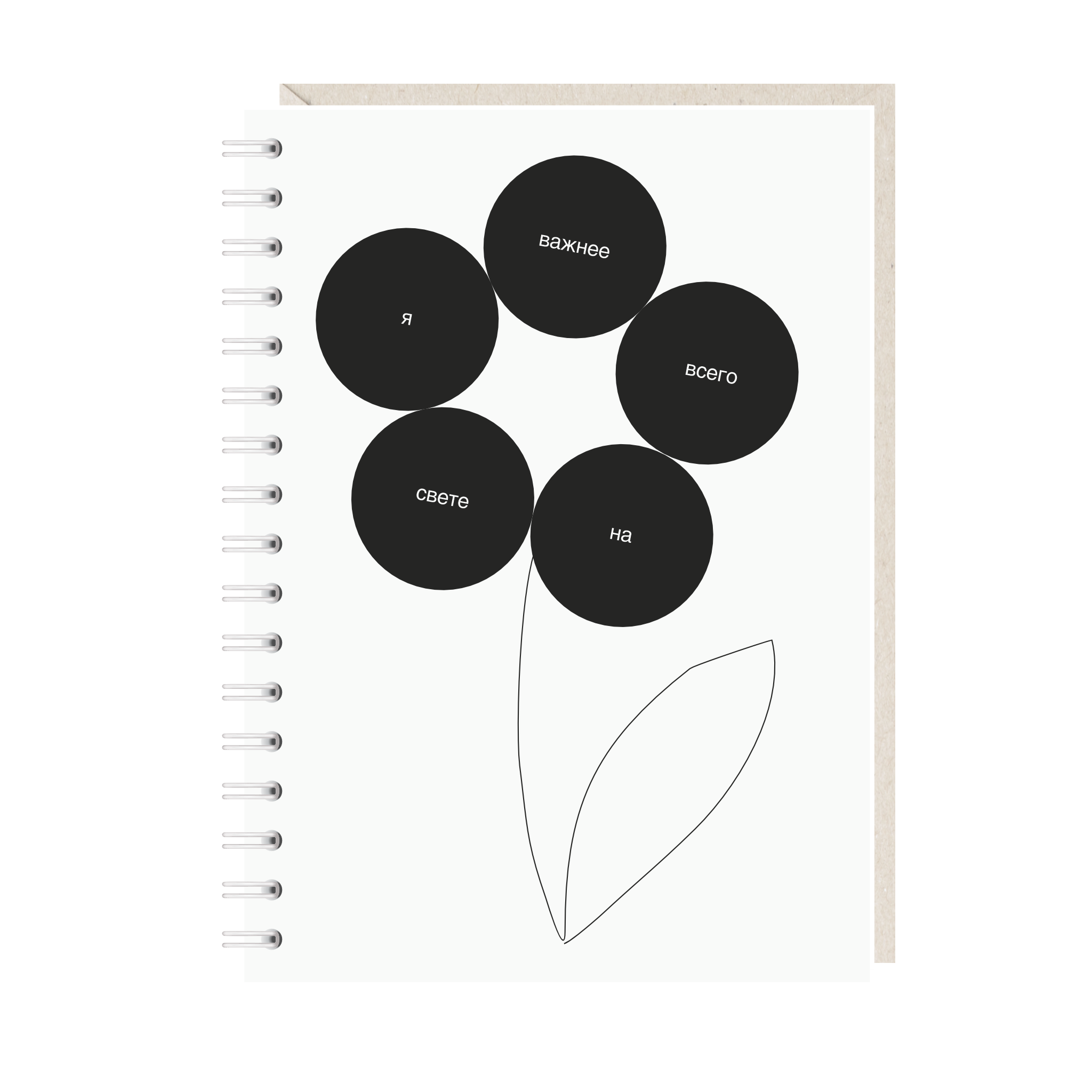 блокнот "я важнее всего на свете"