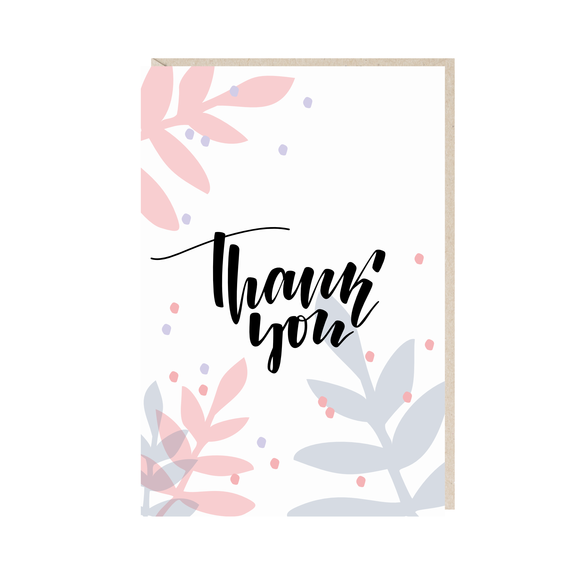 открытка "thank you"