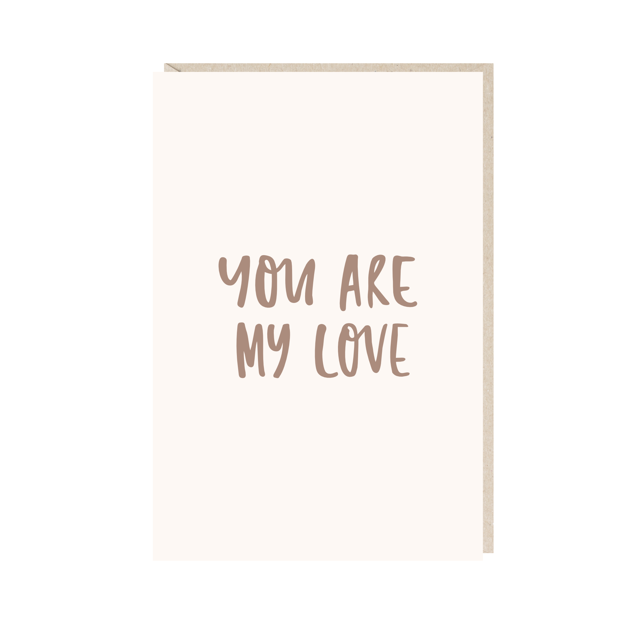 открытка "you are my love"