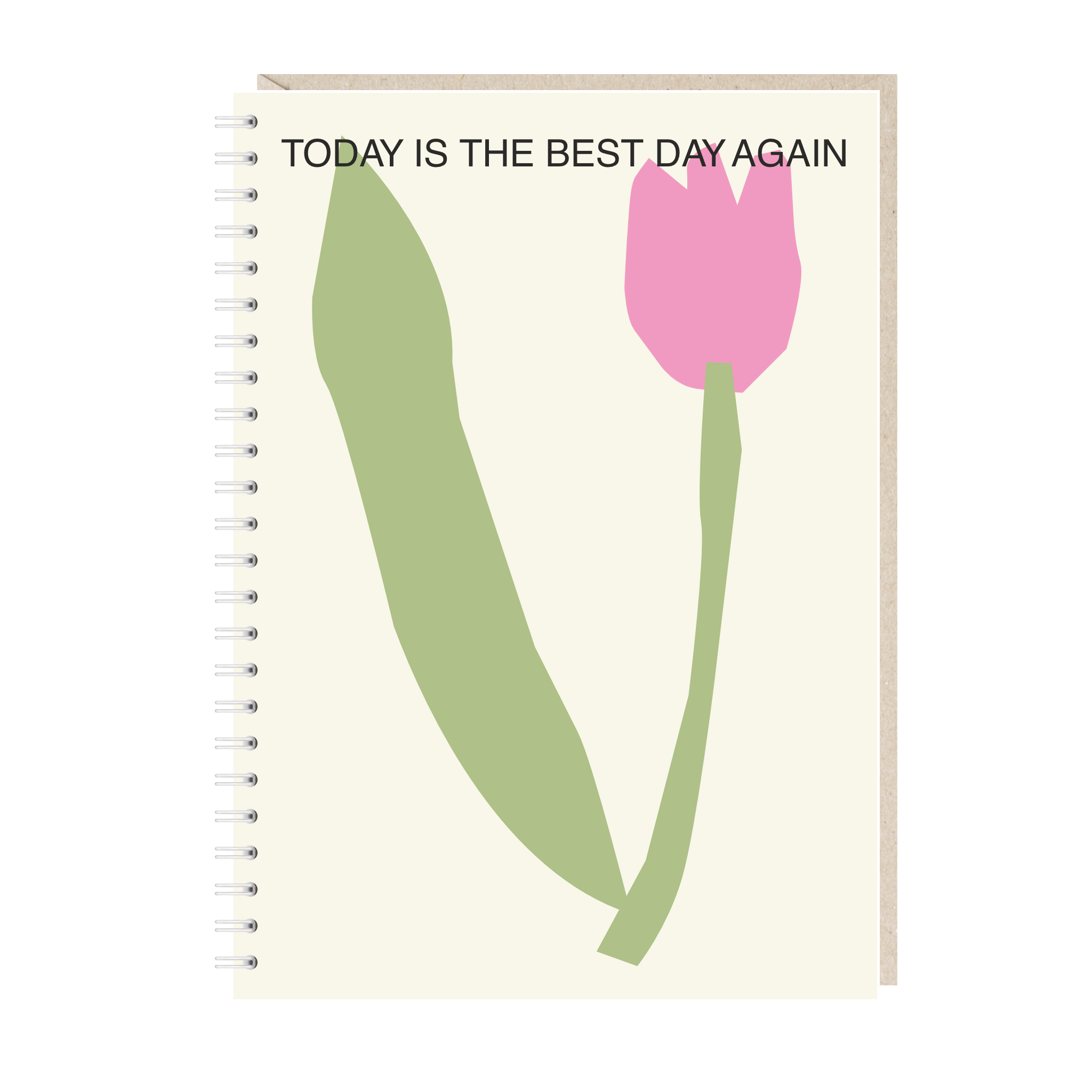 блокнот "сегодня снова лучший день"