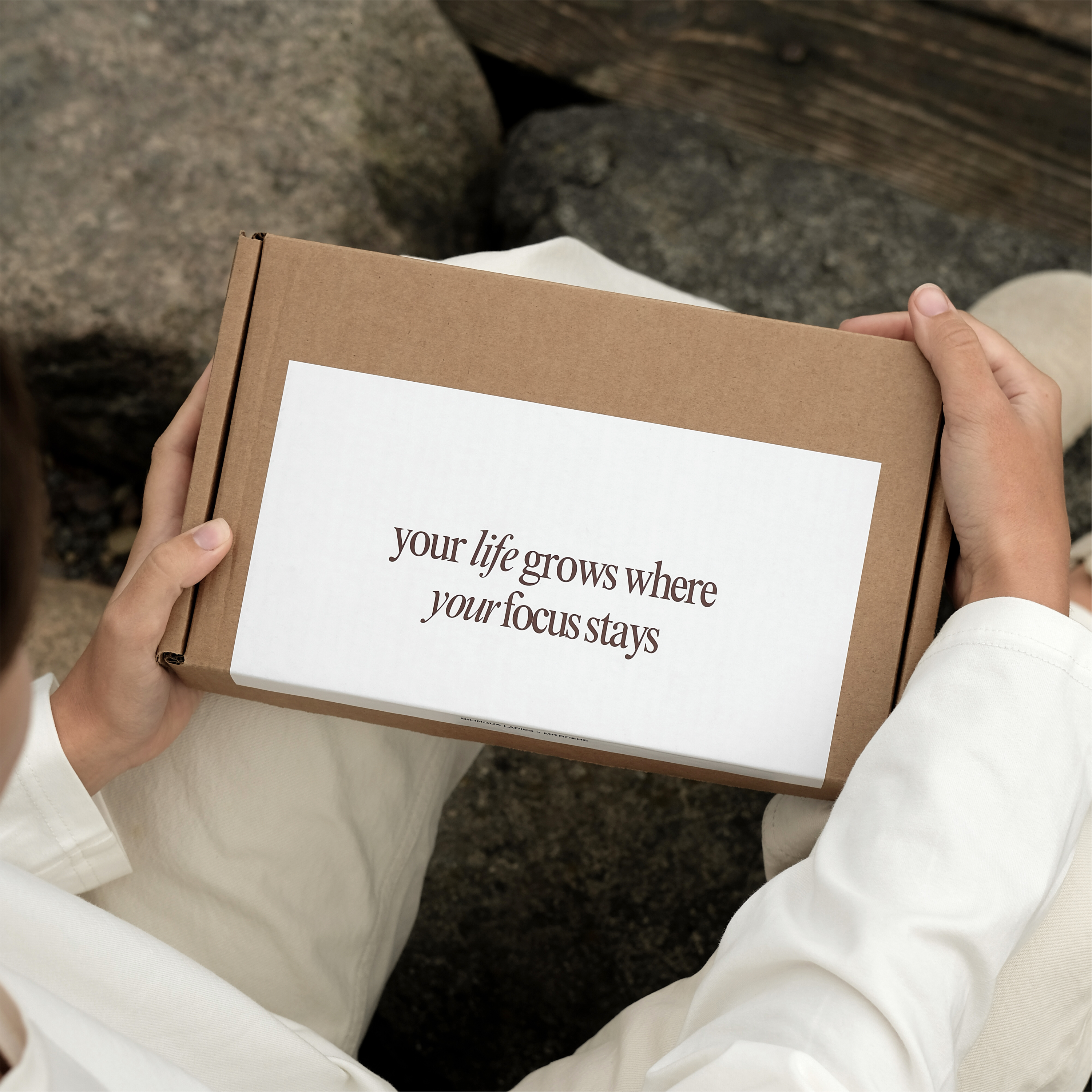 подарочный бокс с фокусом на себя. bilingua ladies х mitrozhe