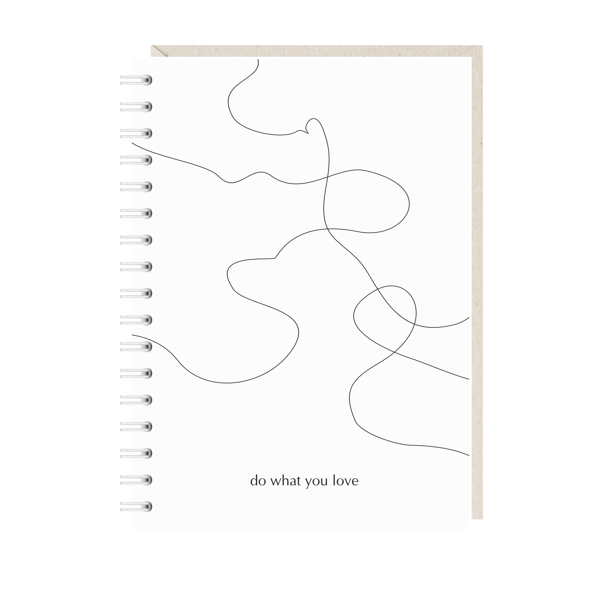 блокнот "занимайся тем, что любишь"