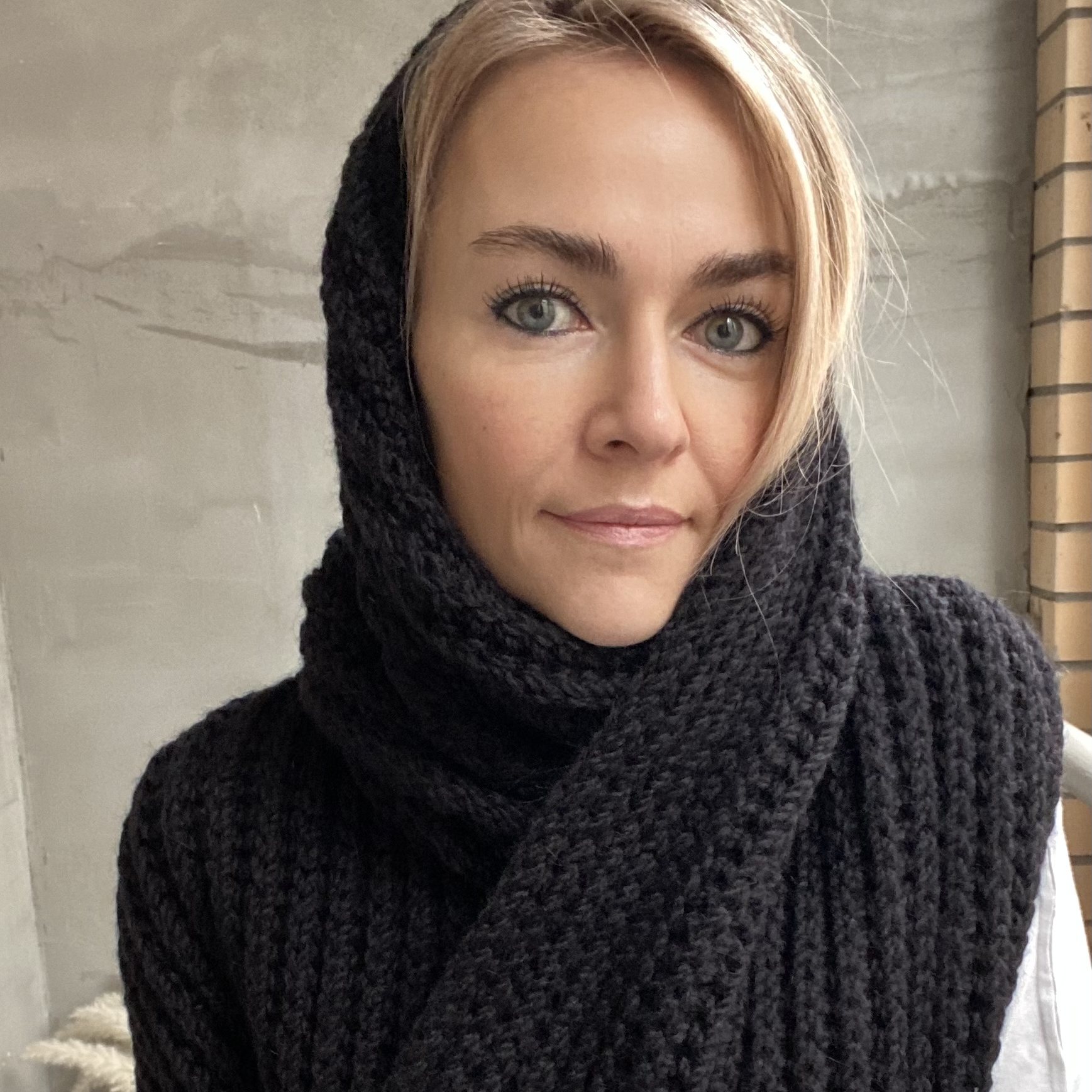 Мастер-класс ШАРФ ПУХЛЯШ