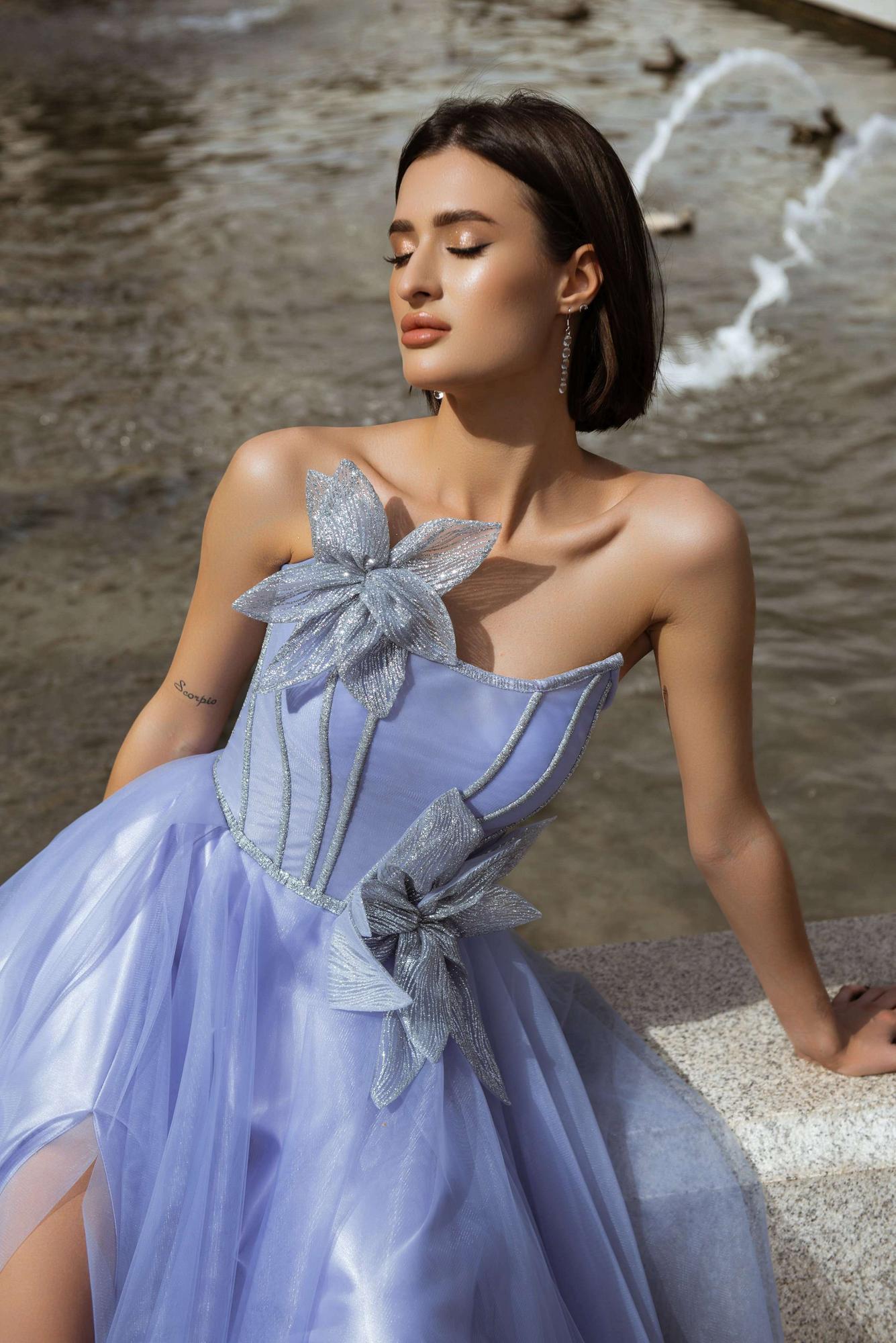 Вечернее платье ASTY в лавандовом цвете