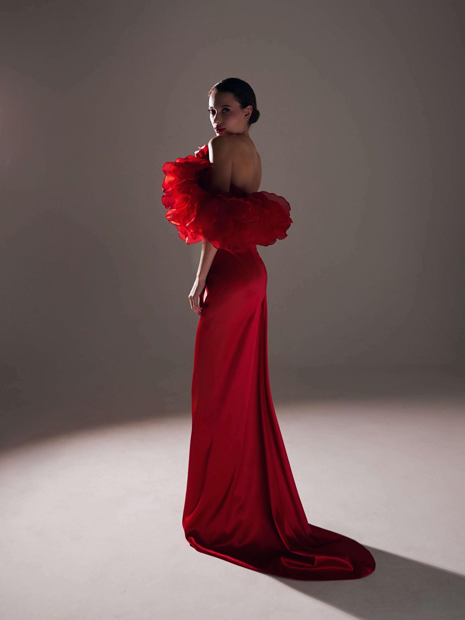 Вечернее платье IMANI  в красном