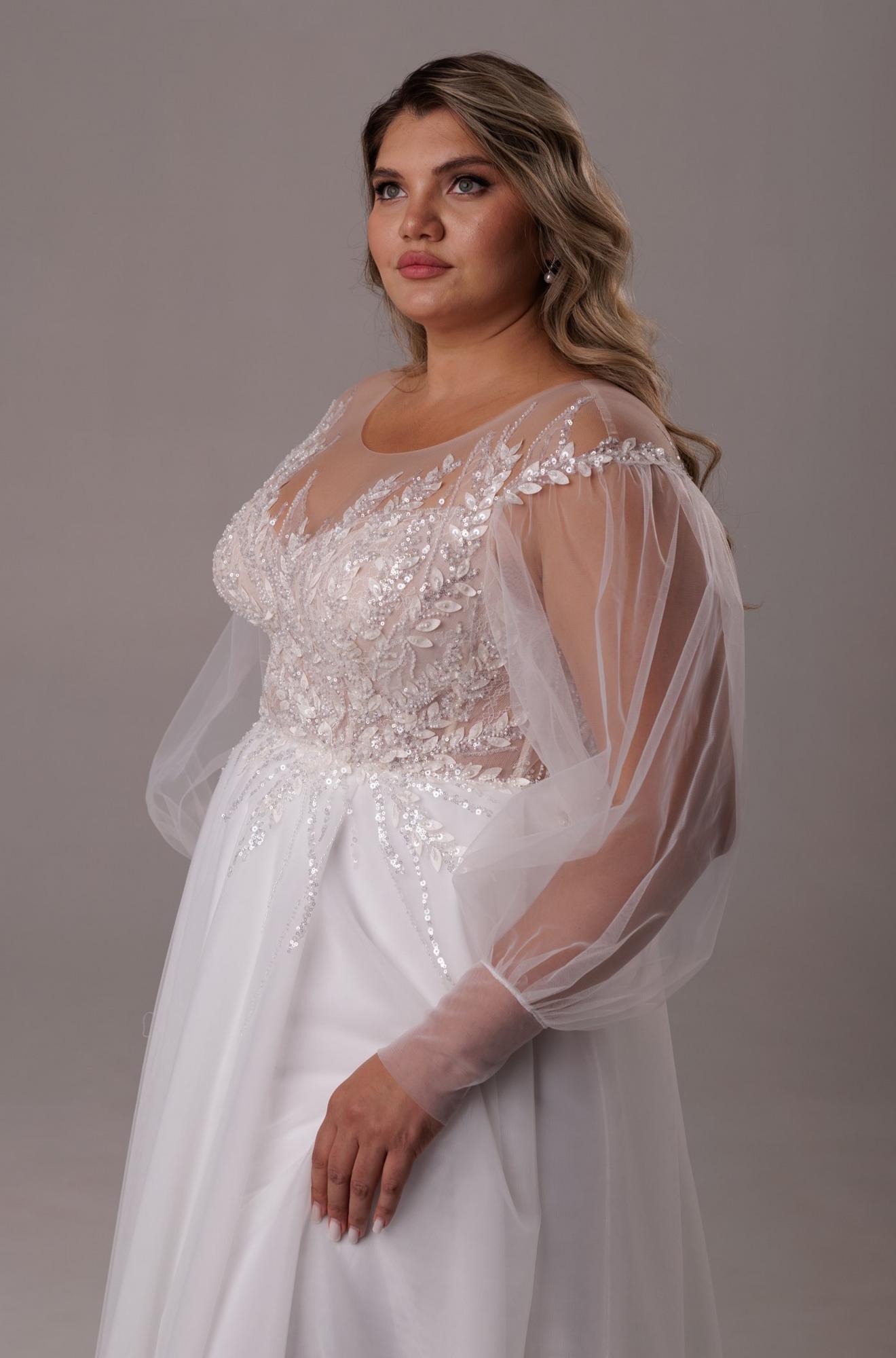 Свадебное платье LIBIA с рукавом