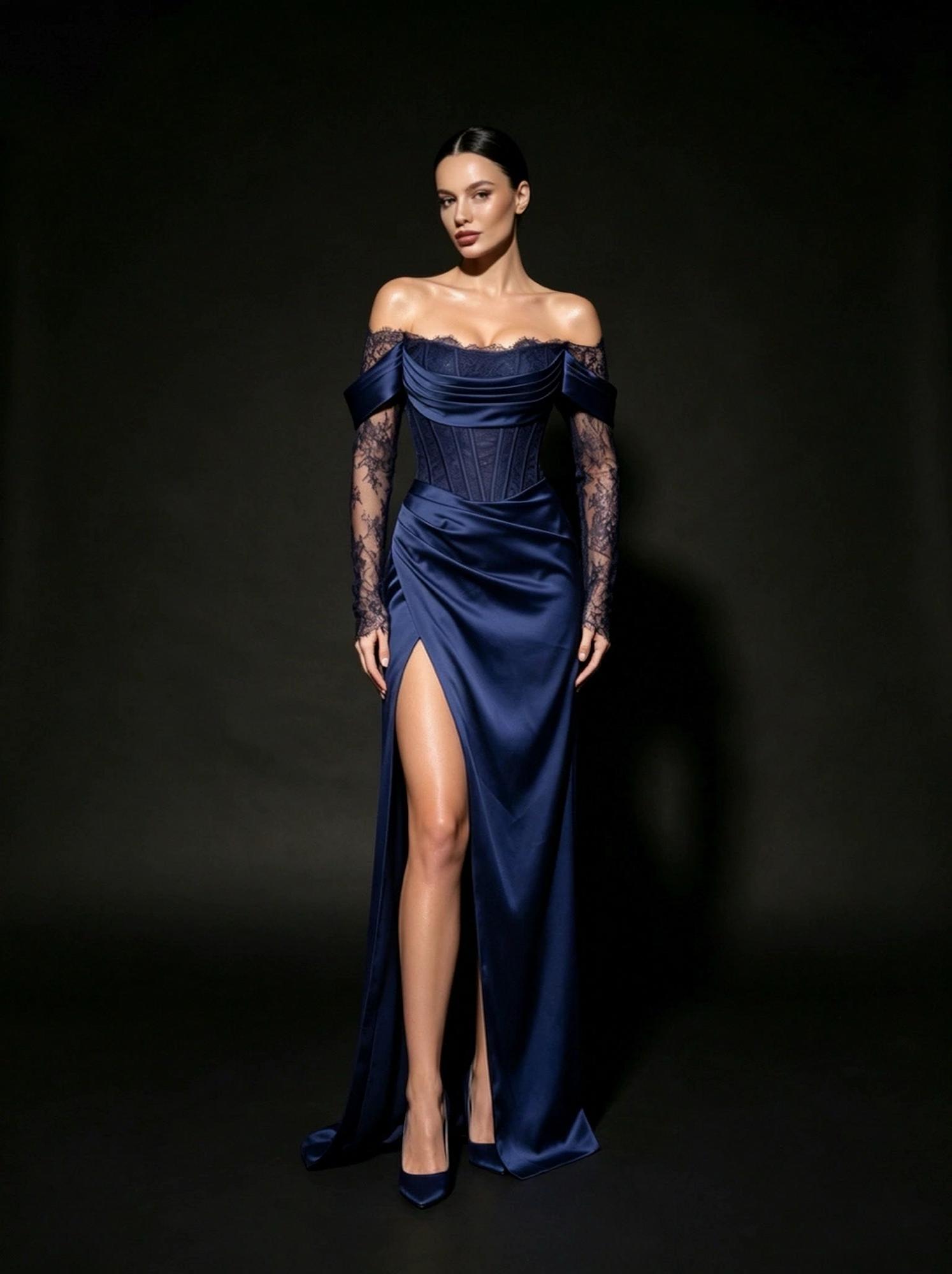 Платье CHARLY в синем