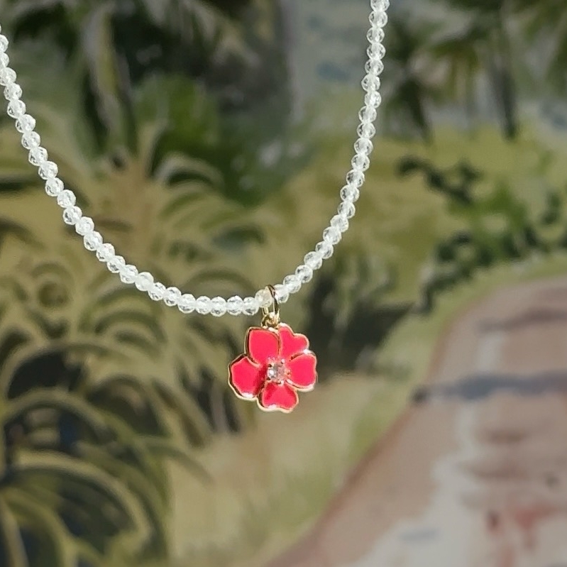 Колье с горным хрусталем LEI NOHEA BLUSH