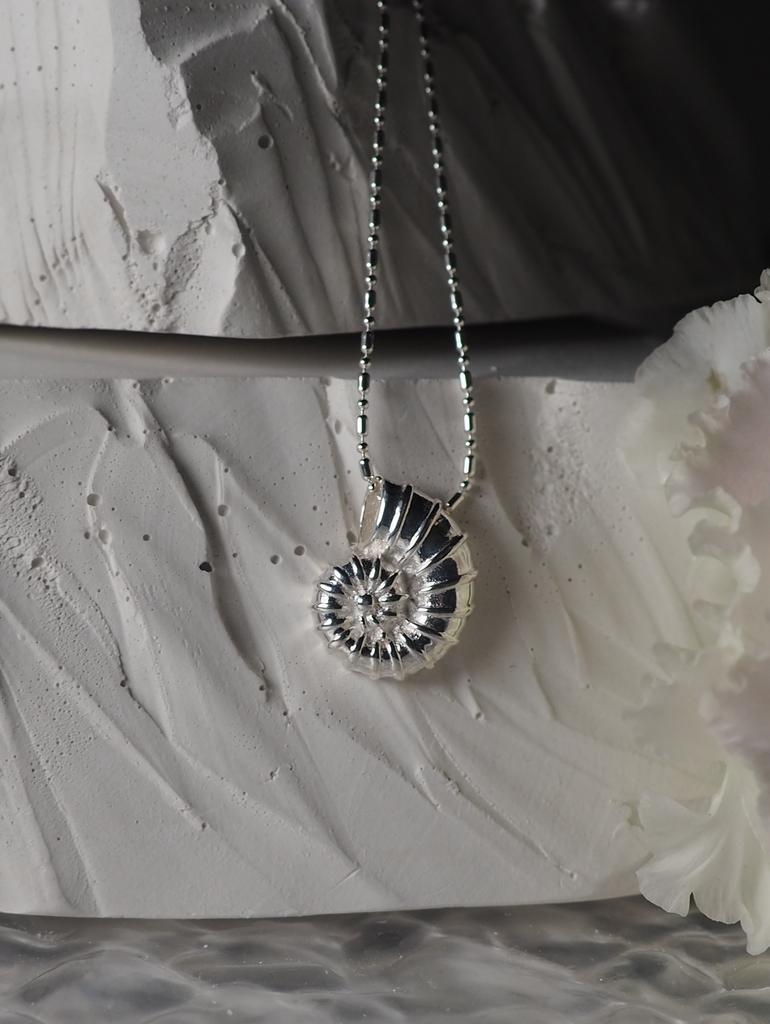 Серебряное колье