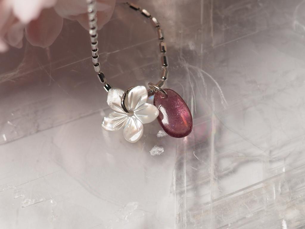 Серебряное колье