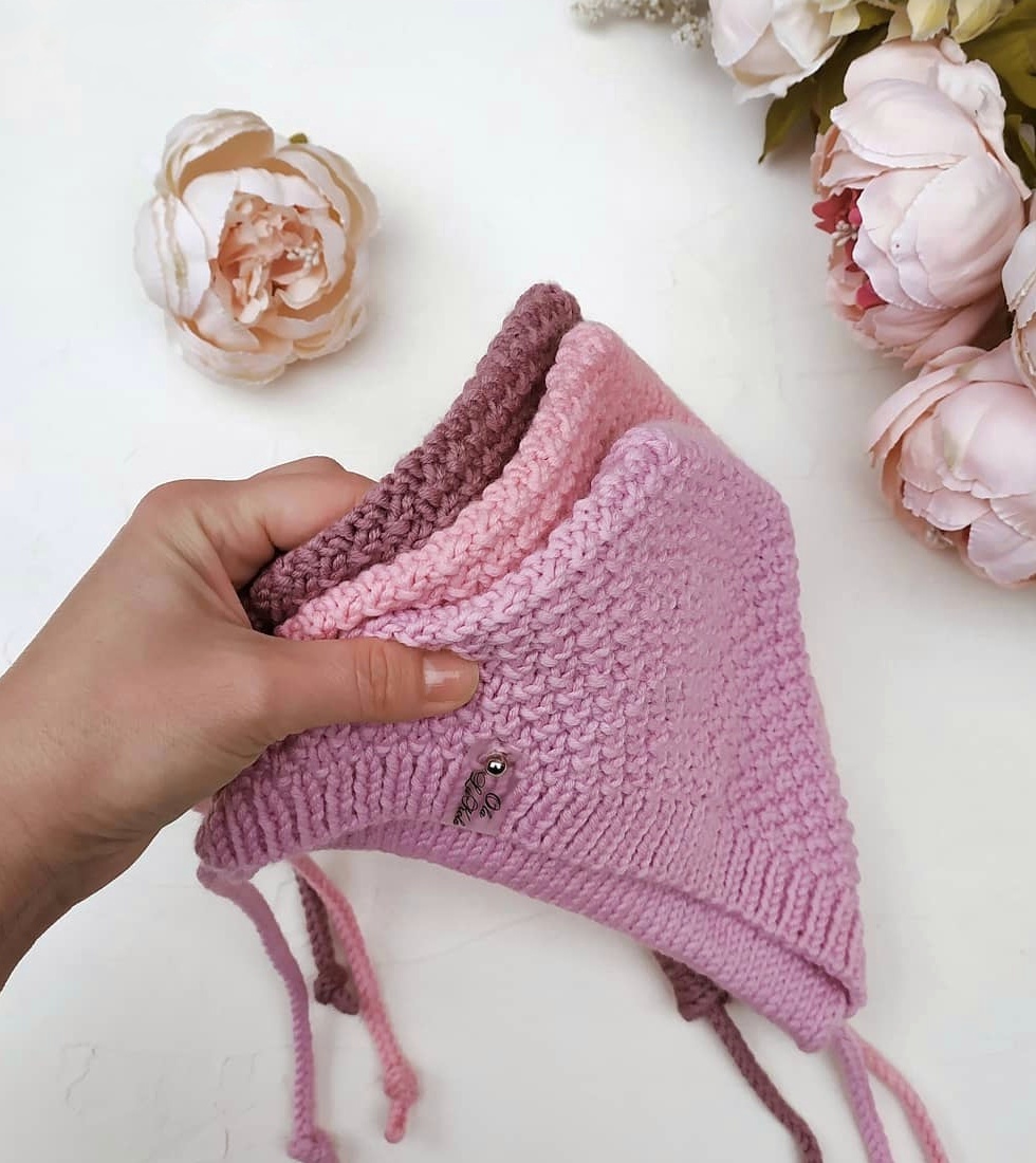 Описание - Чепчик для малыша "Baby/Бэби"