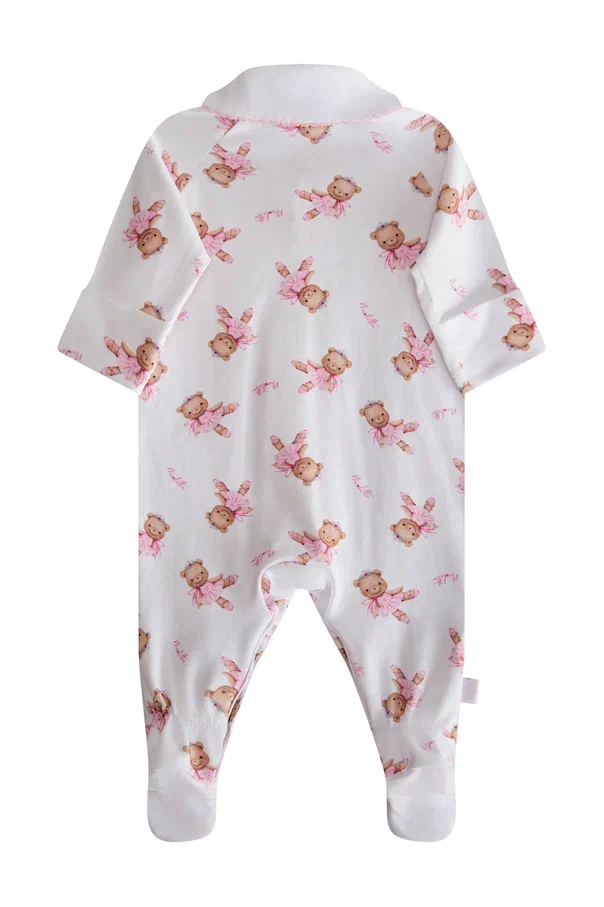 Комбинезон с воротничком "Мишка Балерина"