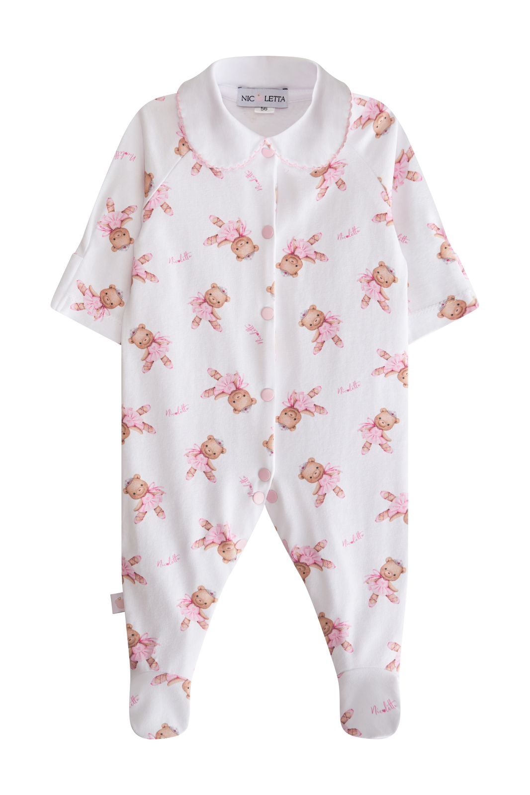 Комбинезон с воротничком "Мишка Балерина"