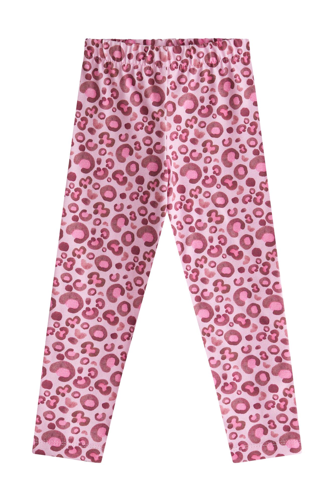 Лосины «Розовый леопард»